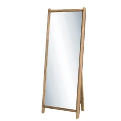 Miroir sur pied en bois de pin recyclé DENVER