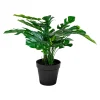 Monstera artificiel en pot H 45 cm