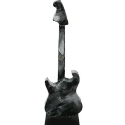 Objet déco à poser guitare argent