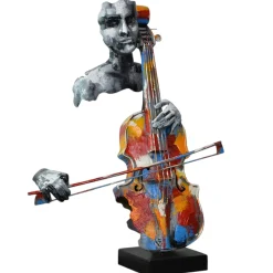 Objet déco à poser violoncelliste