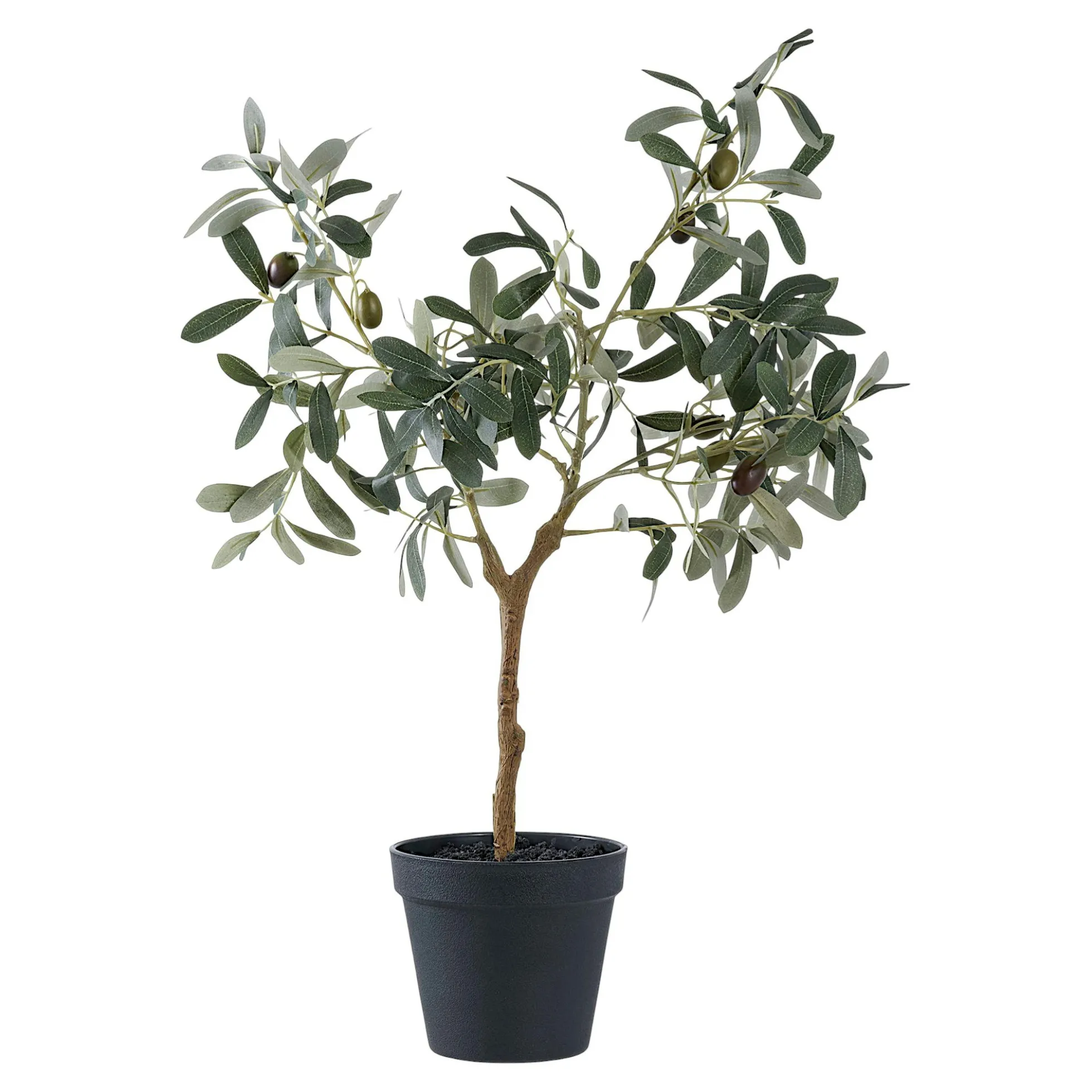 Olivier artificiel en pot H 61 cm