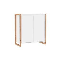 Petit buffet blanc 2 portes ALVA