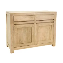 Petit buffet moderne bois massif OLGA