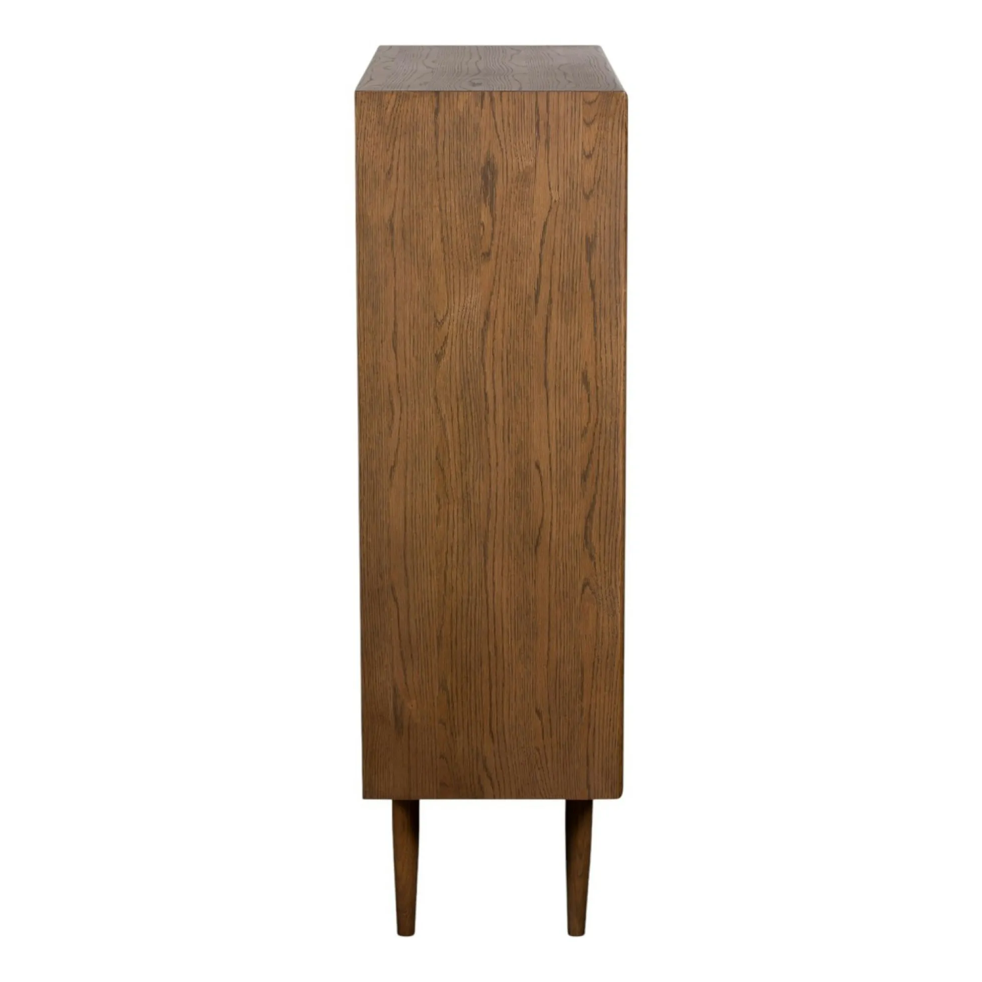 Petit buffet vintage en bois de chêne BRADFORD