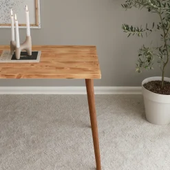 Petit bureau en bois clair - style moderne SITIA