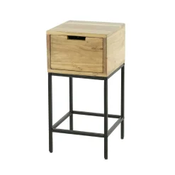 Petite table de chevet en bois 1 tiroir MELBOURNE