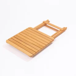 Petite table de jardin pliante en bois 50 cm SORA