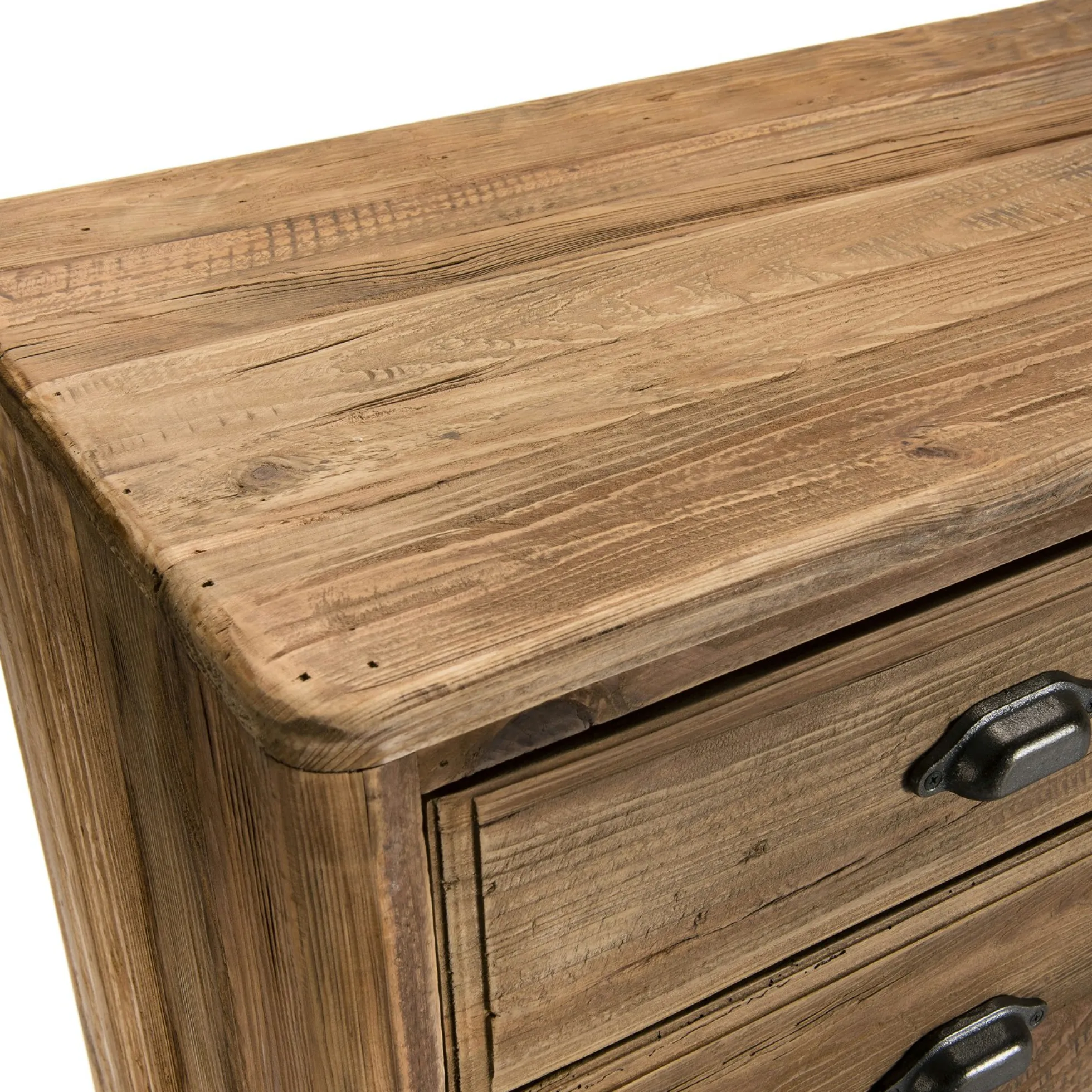 Petit meuble de rangement en bois de pin recyclé DENVER