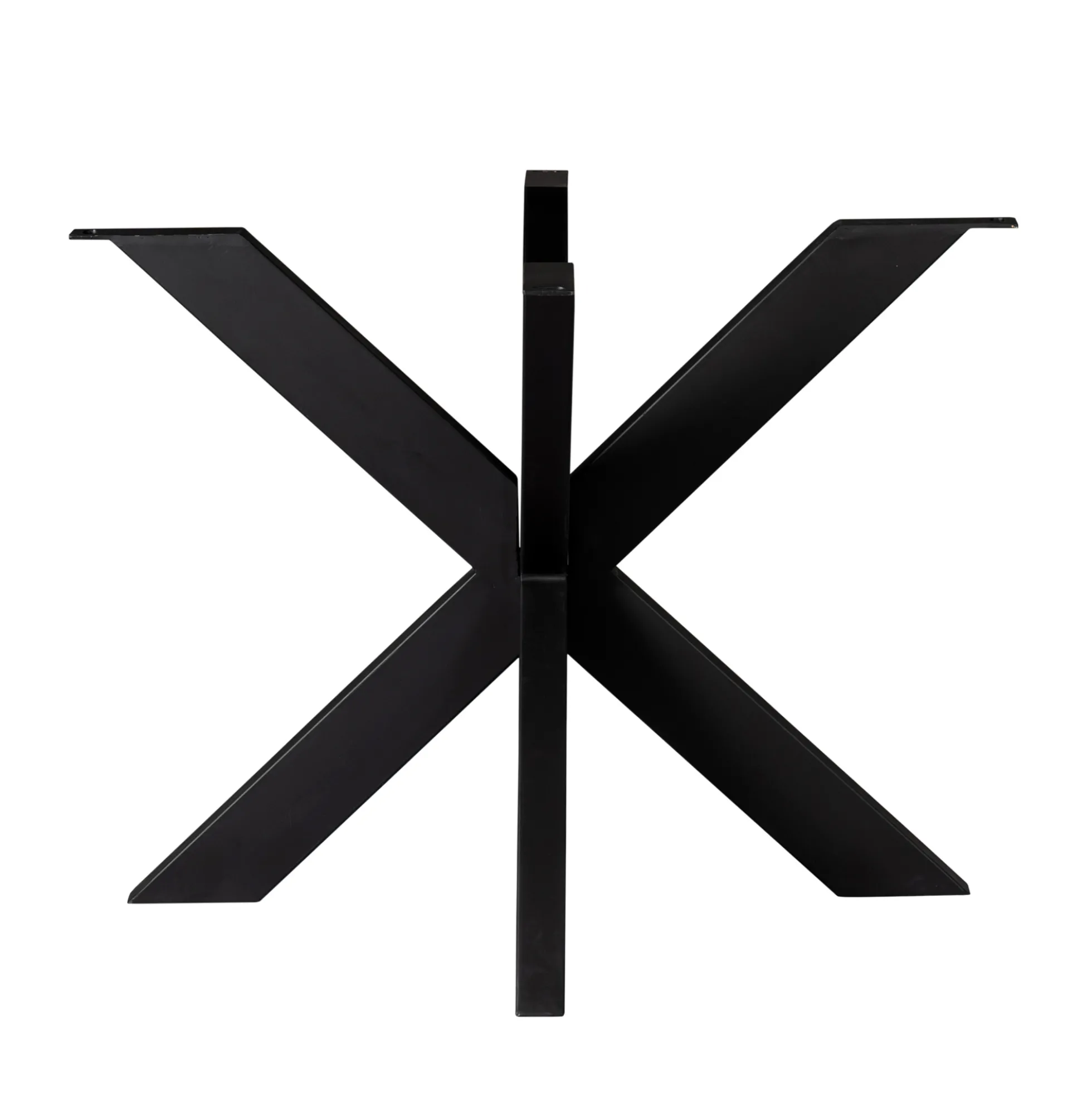 Pied de table mikado en métal noir pour table ronde / carrée RALF