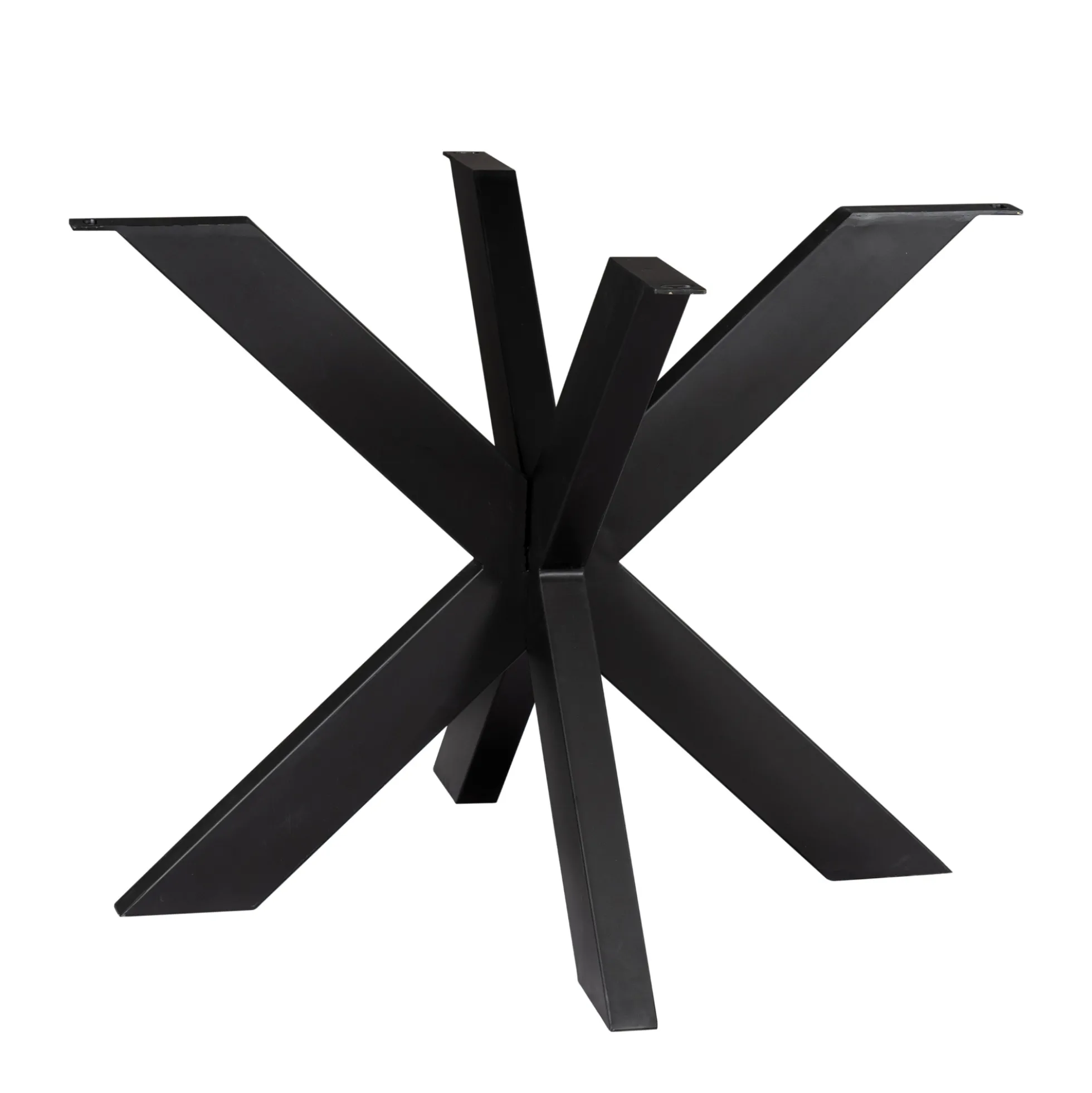 Pied de table mikado en métal noir pour table ronde / carrée RALF