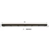 Plafonnier long en métal bronze 7 lampes TERRA