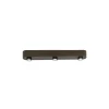 Plafonnier long en métal bronze 3 lampes TERRA