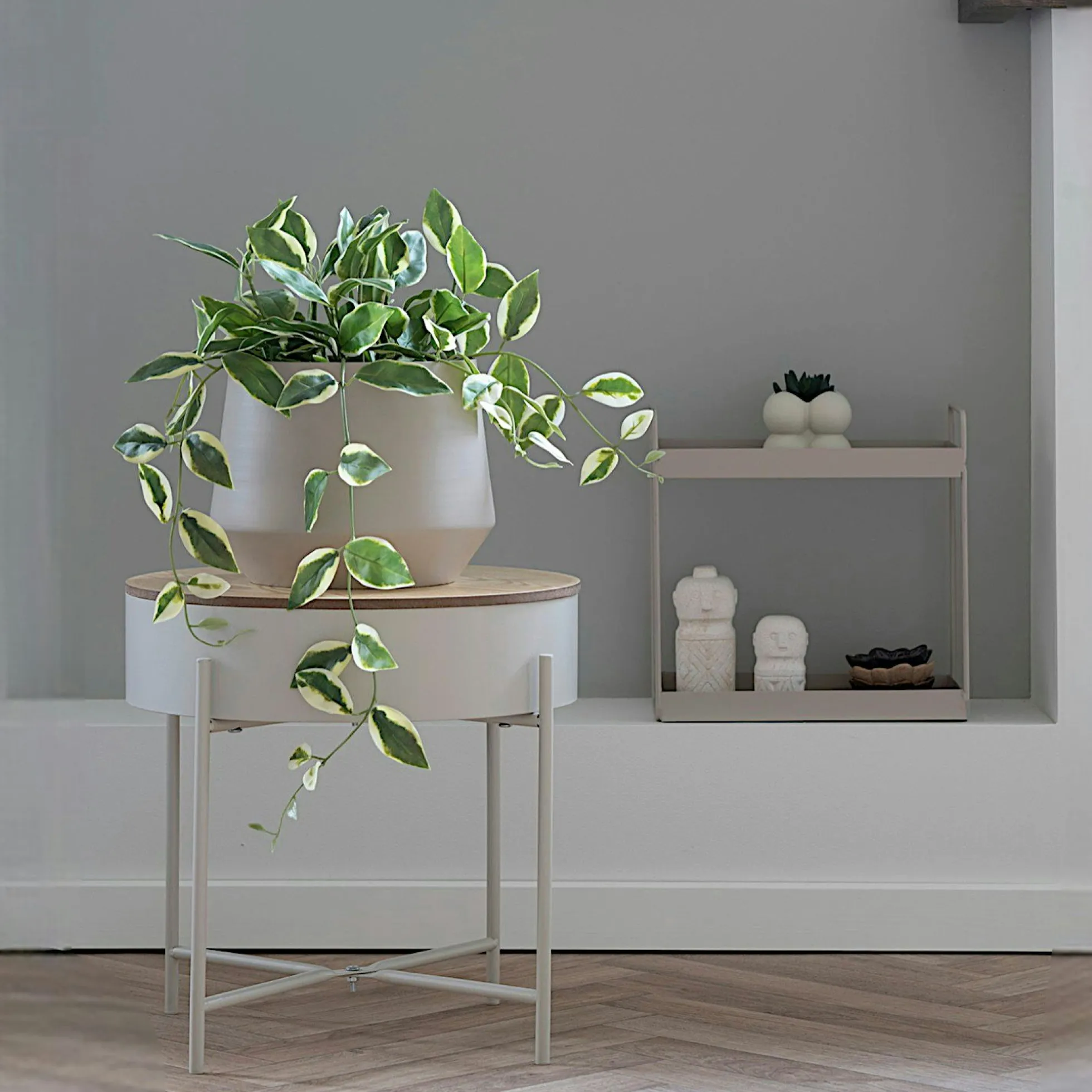 Plante artificielle hoya carnosa en pot