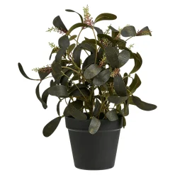 Plante artificielle skimmia en pot