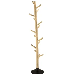 Porte-manteau arbre teck naturel MANAK
