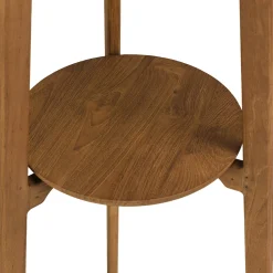 Porte-manteau en bois de teck recyclé SWING
