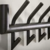Portemanteau mural anthracite 16 patères RALF