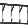 Portemanteau mural industriel 6 double crochets