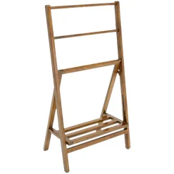 Porte serviette hévéa 56x105cm OLGA