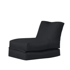 Pouf bain de soleil extérieur noir ARTA