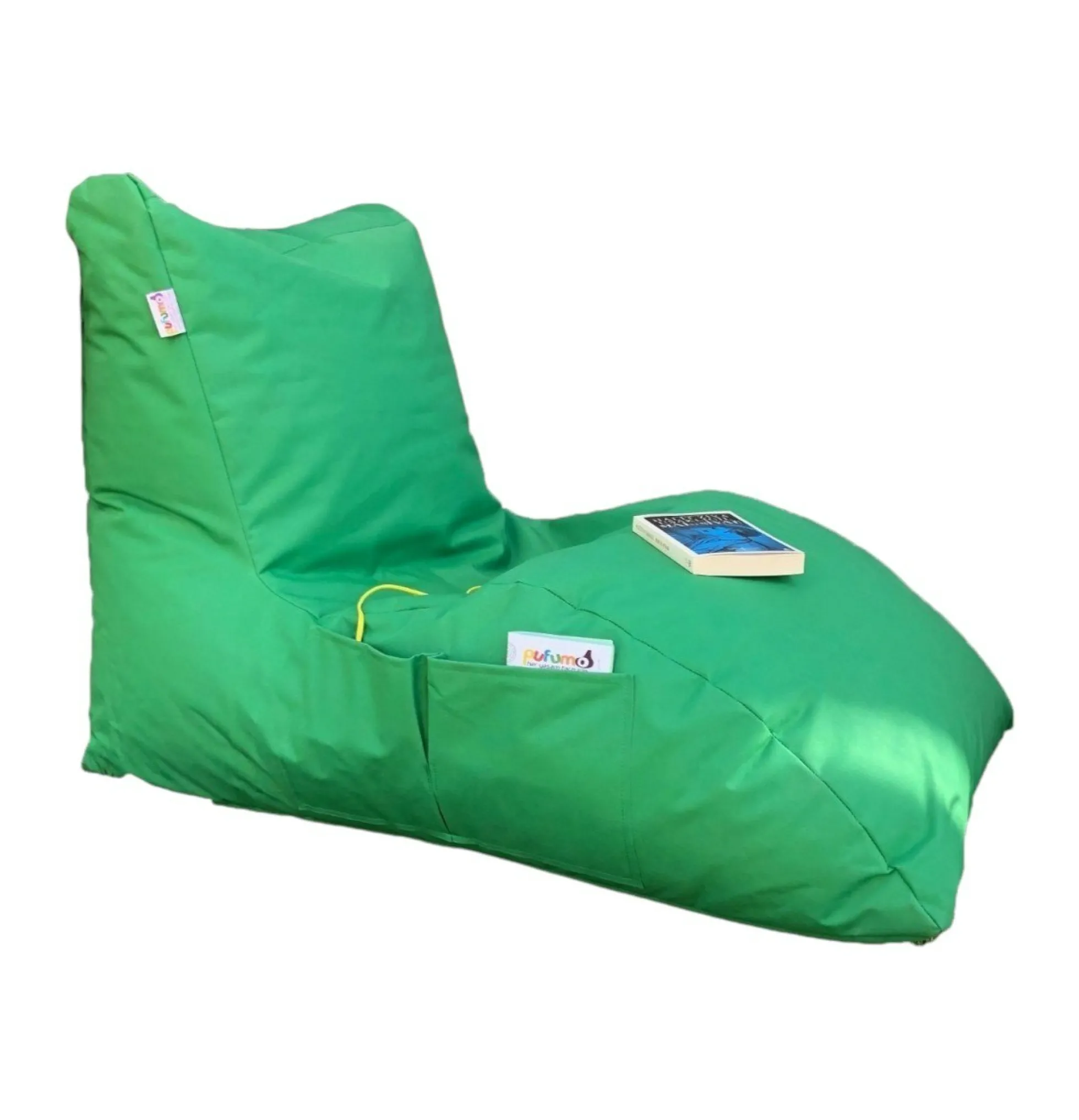 Pouf bain de soleil XXL imperméable – vert ARTA