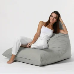 Pouf berlingot extérieur gris ARTA