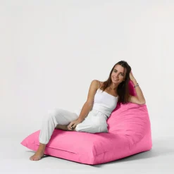 Pouf berlingot extérieur rose ARTA