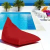 Pouf berlingot extérieur rouge ARTA