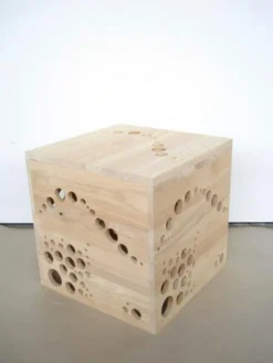 Pouf BULLES hévéa 44cm