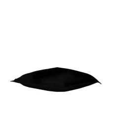 Pouf coussin de sol extérieur imperméable - noir ARTA