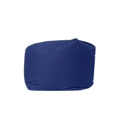 Pouf cube d'extérieur bleu ARTA
