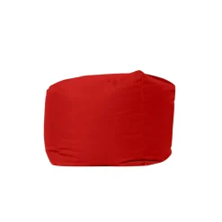 Pouf cube d'extérieur rouge ARTA