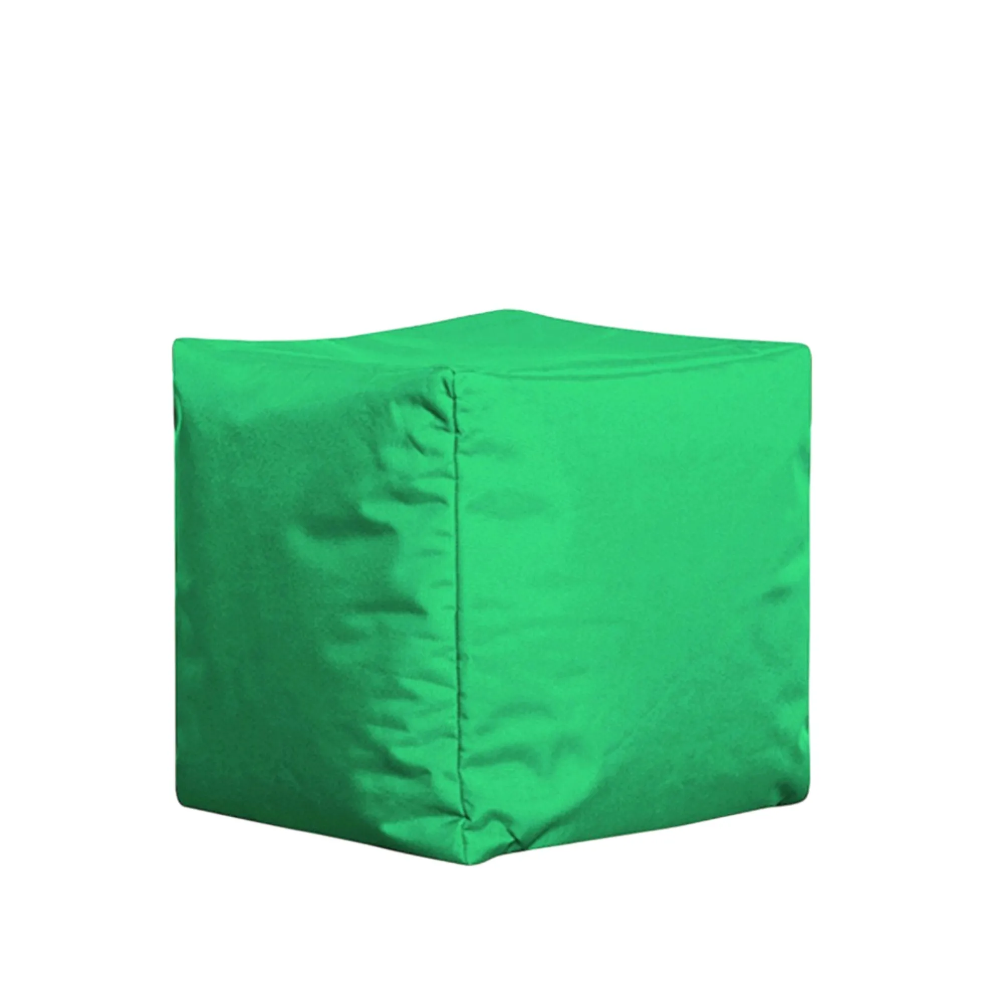 Pouf cube d'extérieur vert ARTA