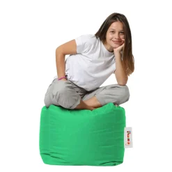 Pouf cube d'extérieur vert ARTA
