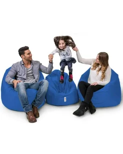Pouf extérieur imperméable bleu 2 positions ARTA