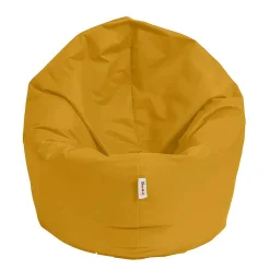 Pouf extérieur imperméable jaune 2 positions ARTA