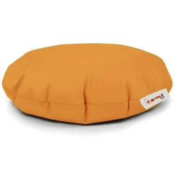Pouf extérieur imperméable orange 2 positions ARTA