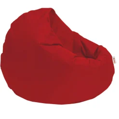 Pouf extérieur imperméable rouge 2 positions ARTA
