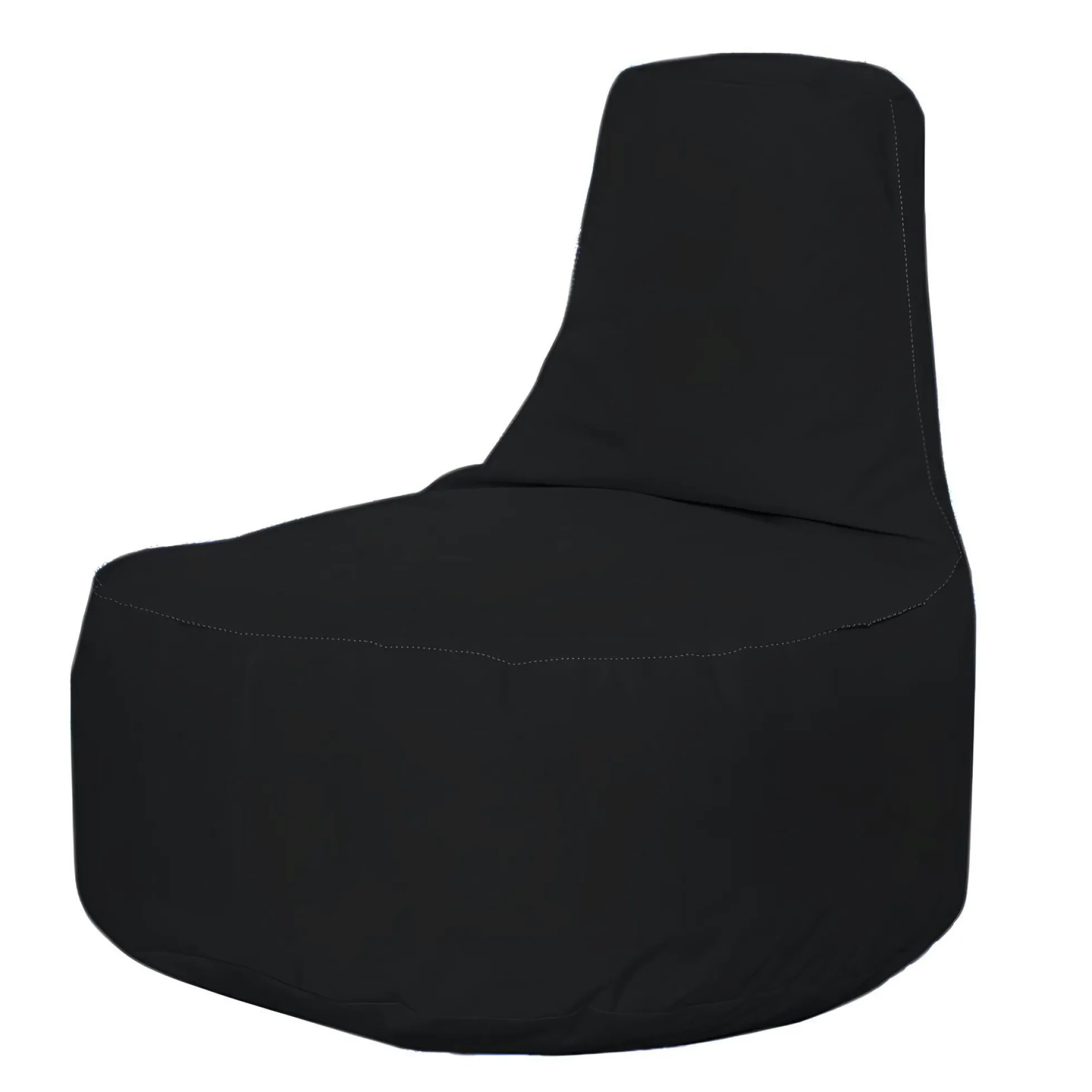 Pouf extérieur noir avec poches ARTA