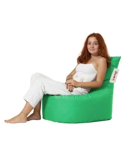 Pouf extérieur vert avec dossier ARTA