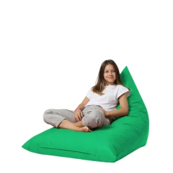 Pouf extérieur vert dossier intégré ARTA
