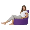 Pouf extérieur violet avec dossier ARTA