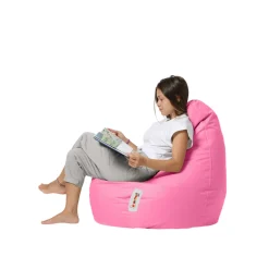 Pouf poire extérieur rose ARTA