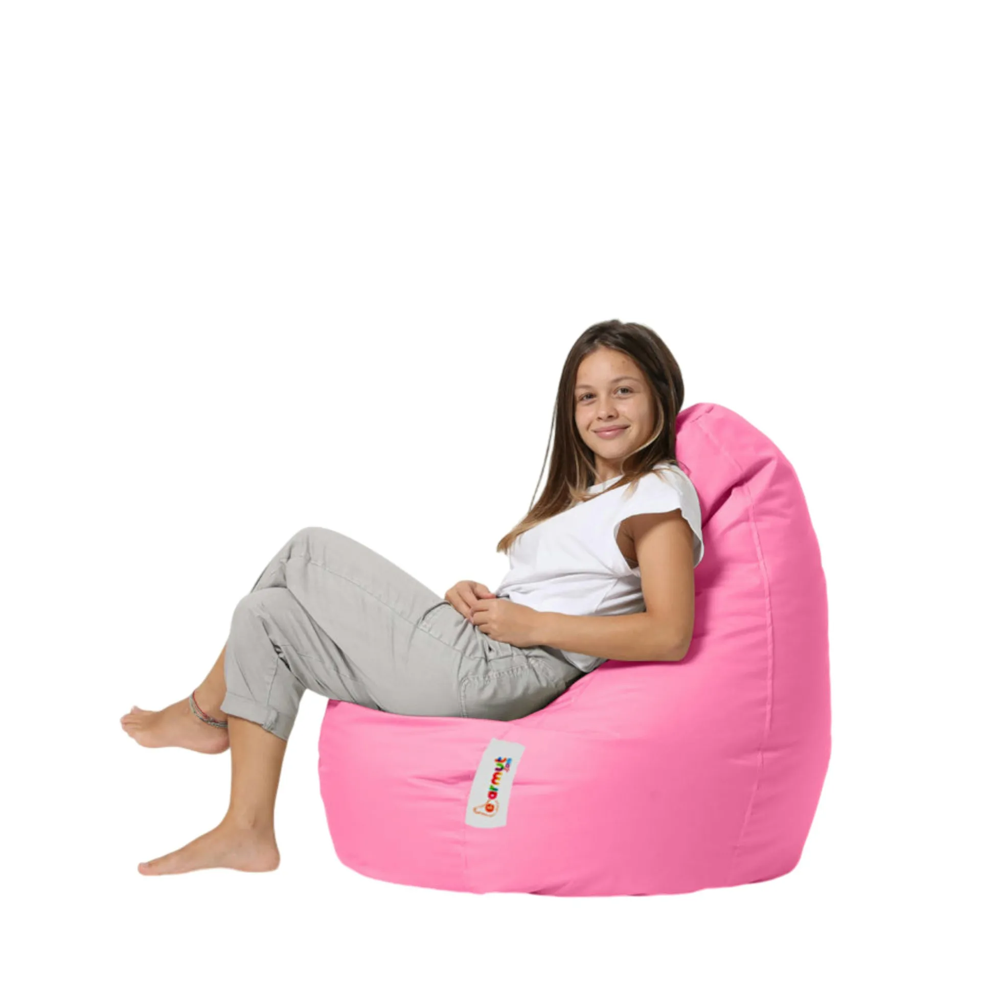 Pouf poire extérieur rose ARTA