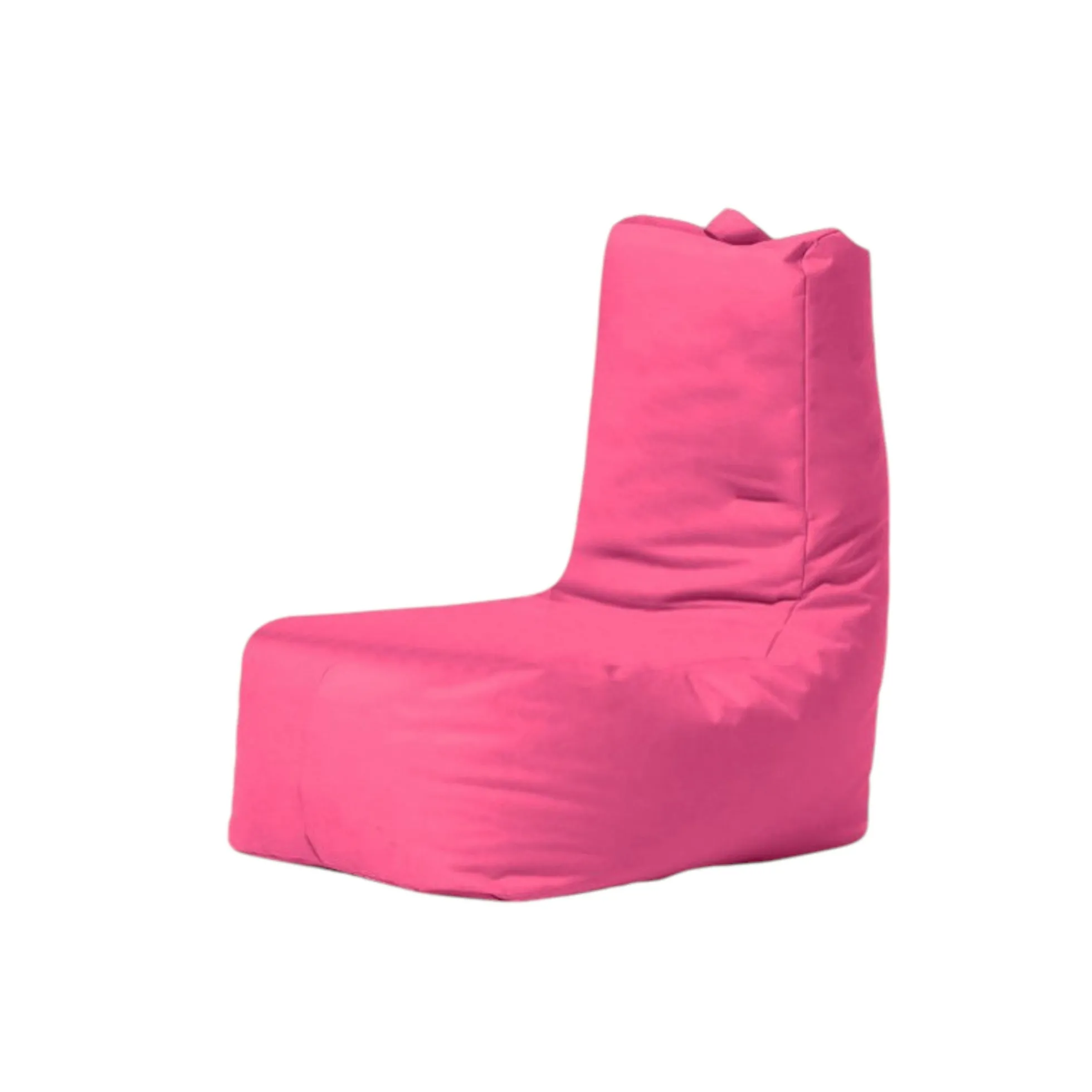 Pouf poire extérieur rose avec poches latérales ARTA
