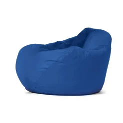 Pouf poire XXL extérieur bleu ARTA