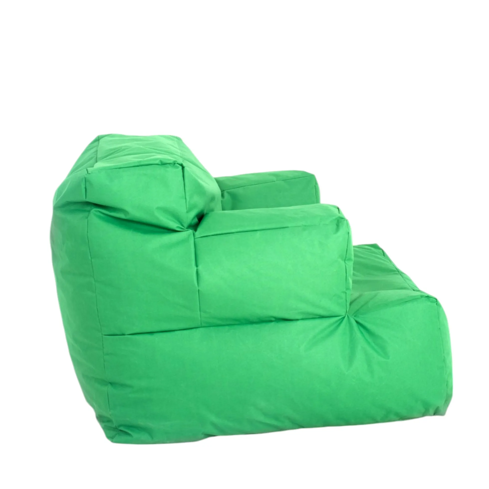 Pouf XXL extérieur avec accoudoirs - vert ARTA