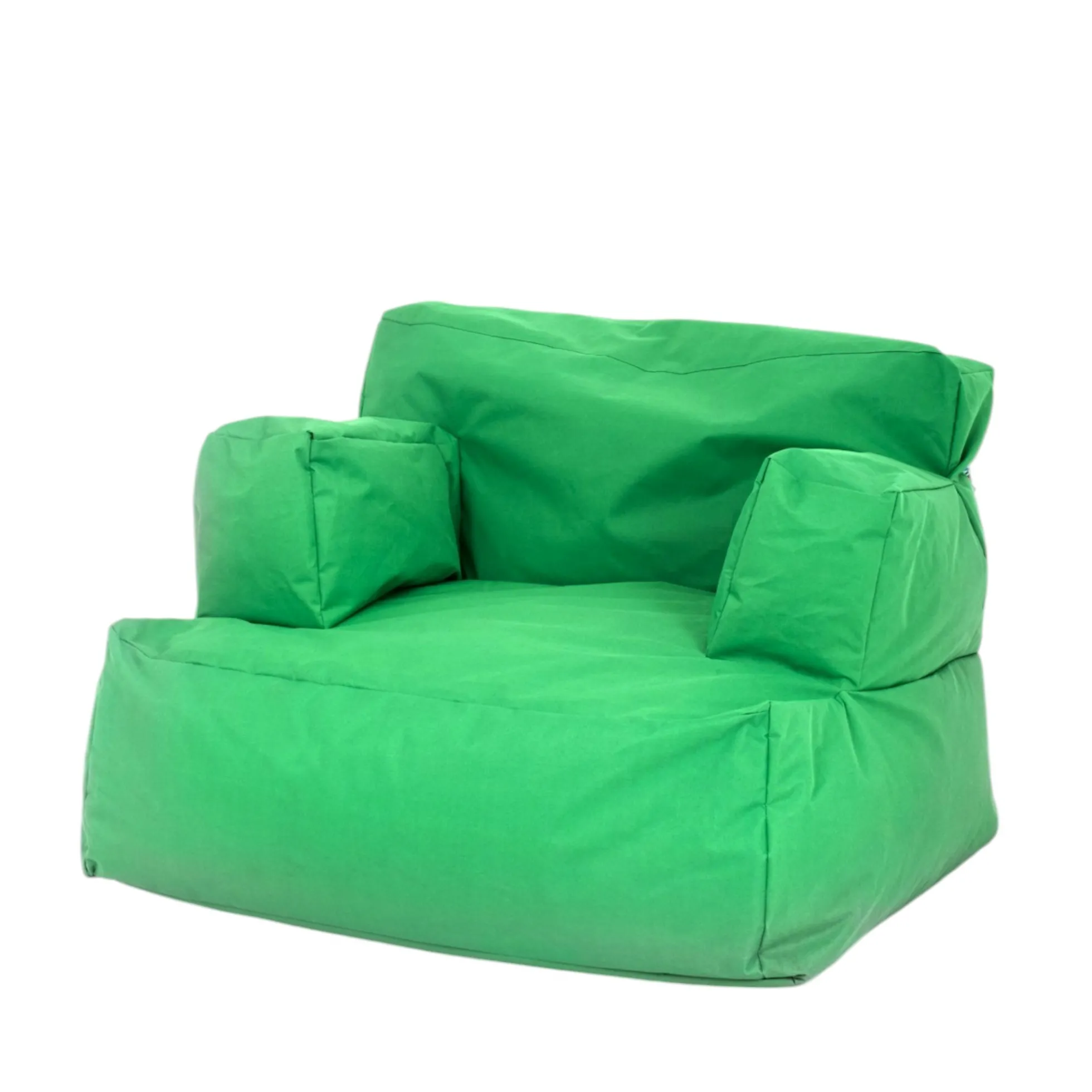 Pouf XXL extérieur avec accoudoirs - vert ARTA