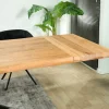 Rallonge pour les tables en chêne huilé bords naturels 300 cm PALERME (50 cm)