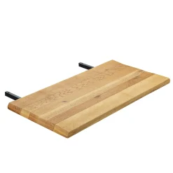 Rallonge pour table ETNA bords naturels 160/180 chêne huilé